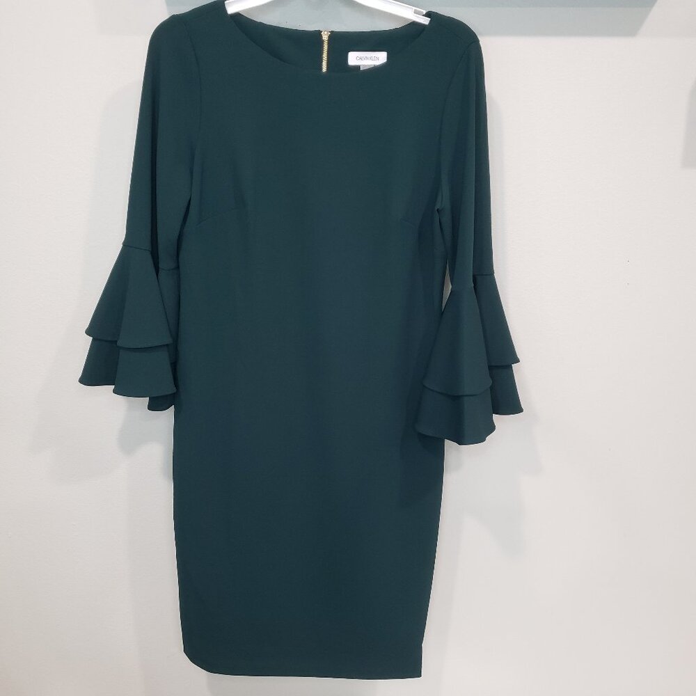 Hunter Green Calvin Klein Dress size 10